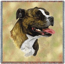 Staffordshire Bull Terrier Throw