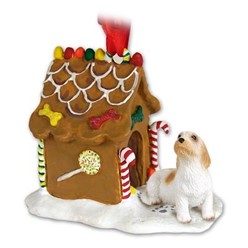 Petit Basset Griffon Vendeen Gingerbread Christmas Ornament