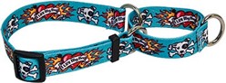 Luv My Dog Blue Martingale Collar