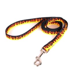 Red Flames Leash