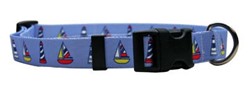 Sailboats and Lighthouses Collar