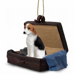 American Foxhound Traveling Companion Ornament