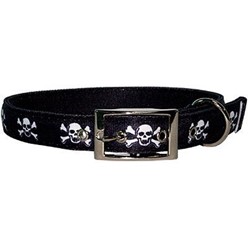 Uptown Skulls Buckle Collar