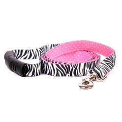 Uptown Black Zebra Leash