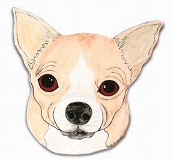 Chihuahua Decorator Plate
