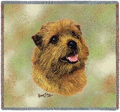 Norfolk Terrier Throw