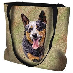 Australian Cattle Dog Tapestry Tote Bag