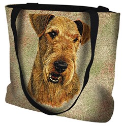Airedale Tapestry Tote Bag