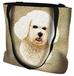 Bichon Frise Tapestry Tote Bag