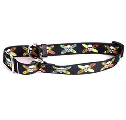 Longboard Skulls Martingale Collar