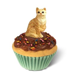 Red Tabby Cat Kittycake Trinket Box