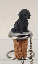 Cockapoo Bottle Stopper- Click for more breed colors