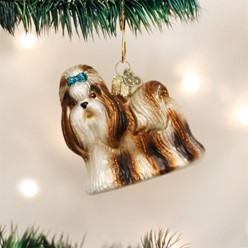 Shih Tzu Old World Christmas Dog Ornament