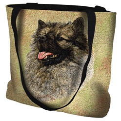 Keeshond Tote Bag