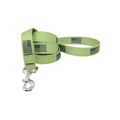 Olive Flag Leash