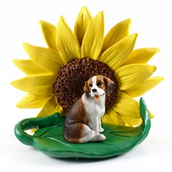 Beagle Sunflower Figurine