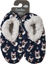 French Bulldog Comfies Dog Print Slippers