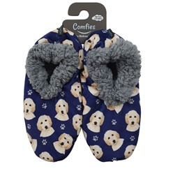 Goldendoodle Comfies Dog Print Slippers