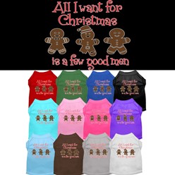 All I Want for Christmas is a Few Good Men Pet Tee-click for more colors