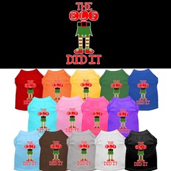 The Elf Did It Pet Tee- click for more colors