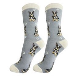 Australian Cattle Dog Happy Tails Socks