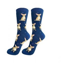 Chihuahua Fawn Happy Tails Socks