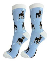 Doberman Pinscher Tails Socks