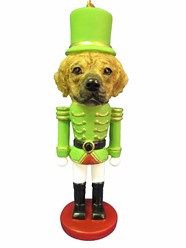 Puggle Nutcracker Dog Christmas Ornament