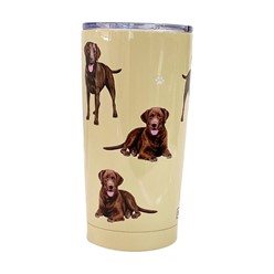 Chocolate Labrador Retriever Dog Insulated Tumbler by Serengeti