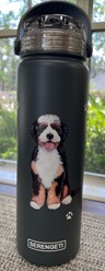 Bernedoodle Serengeti Insulated Water Bottle