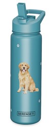 Golden Retriever Serengeti Insulated Water Bottle