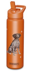 German Shorthaired Pointer Serengeti Insulated Water Bottle