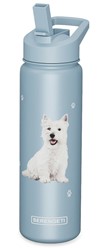 Westie Highland Terrier Serengeti Insulated Water Bottle