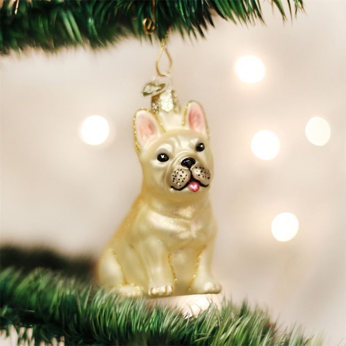 raining cats and dogs french bulldog old world christmas belgian malinois christmas ornament